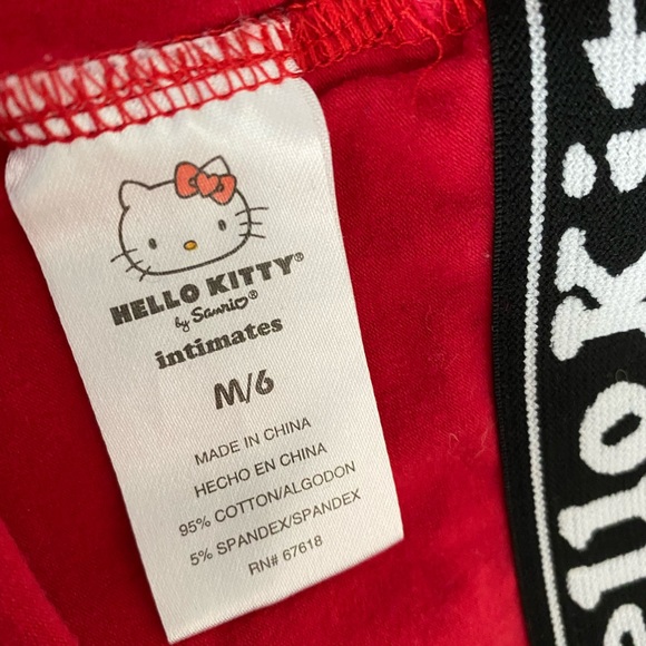 Disney Mickey Mouse Hello Kitty Sleep shorts Pajama bottoms - Picture 6 of 6